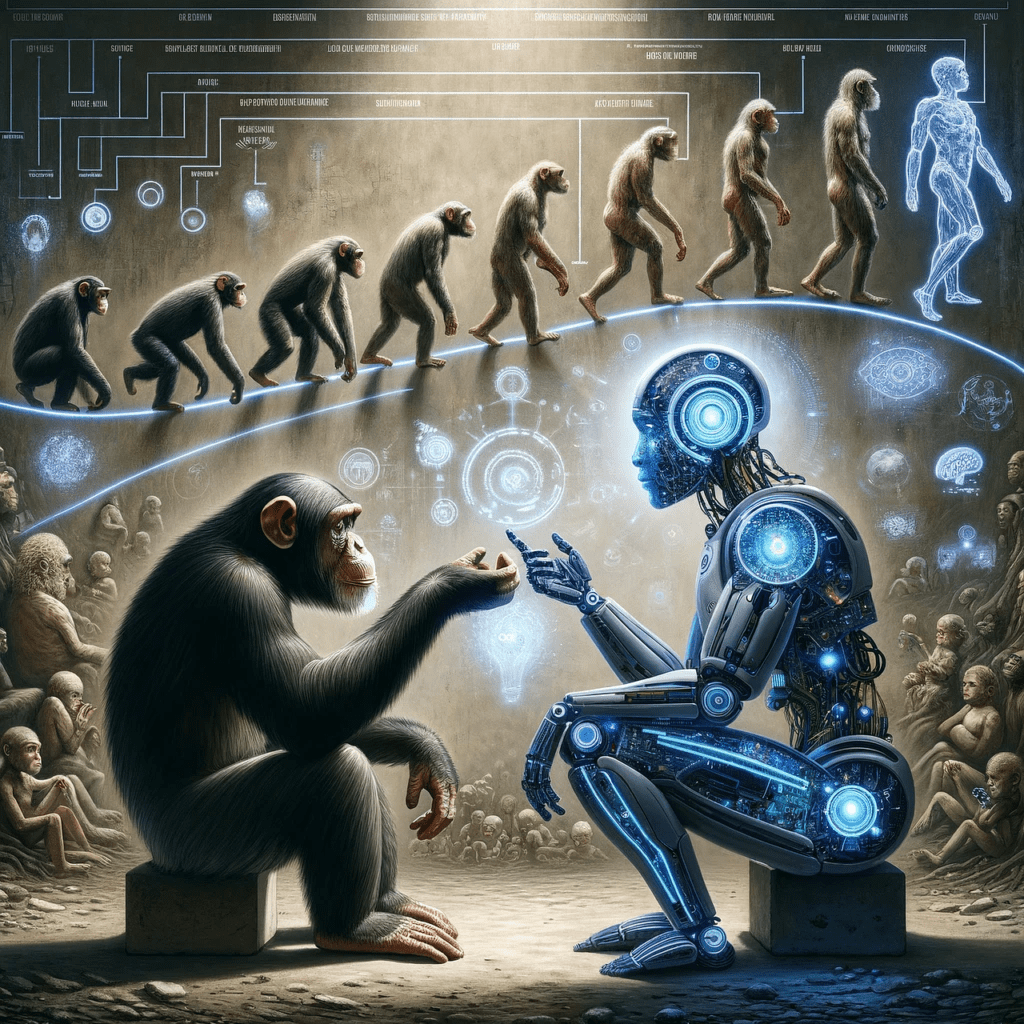 Human Tech Devolution Images Humanity and Technology: Navigating the Digital Age with Heart - Anshul ...
