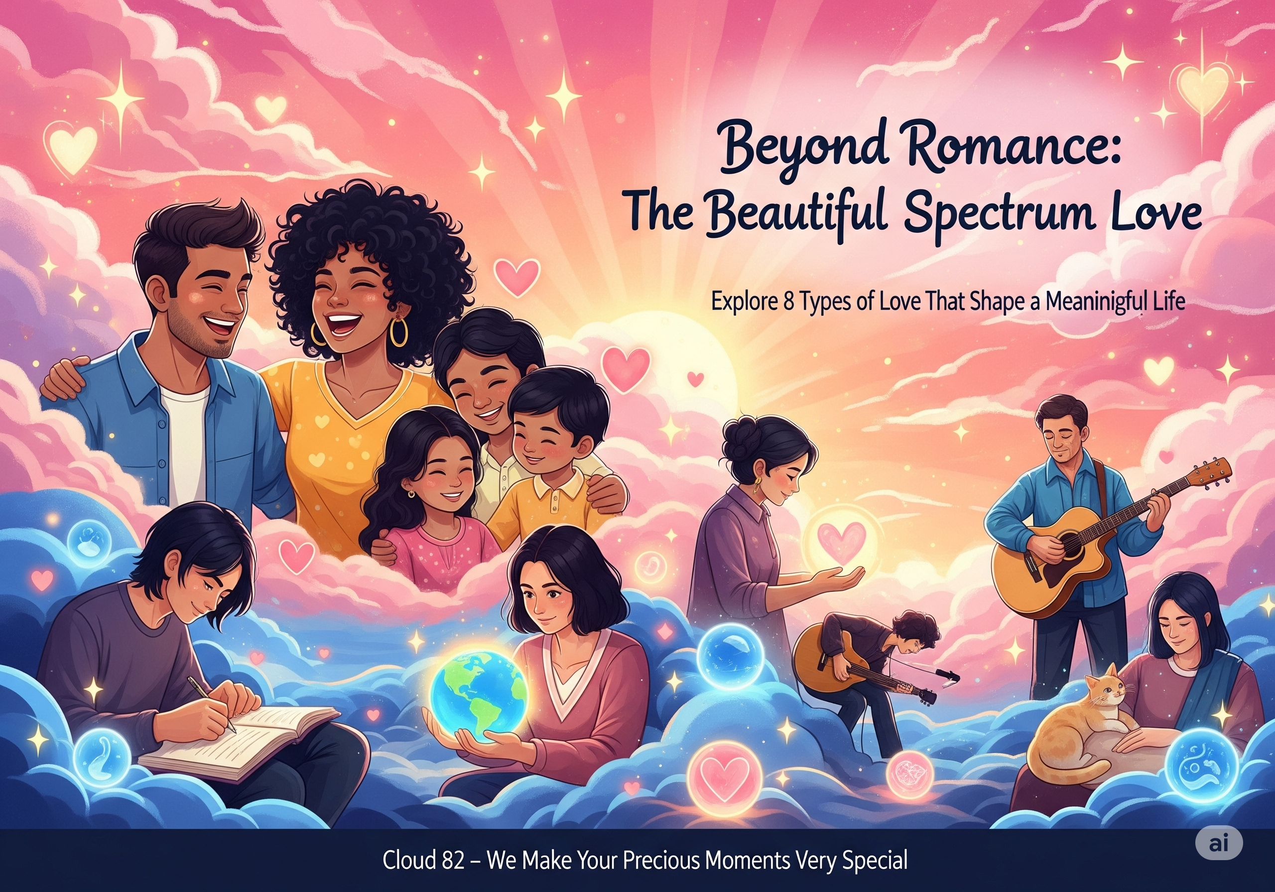 Love isn’t just about soulmates and romantic dates 💌 It’s in the laugh you share with your best friend 👯 The comfort of your pet’s cuddles 🐾 The joy of doing what you love 🎨 The peace of believing in something bigger 🌌 Dive into the full spectrum of love we often overlook — and learn to embrace it in everyday life 💫 👇 Read the blog now https://anshulbohre.com/blog
