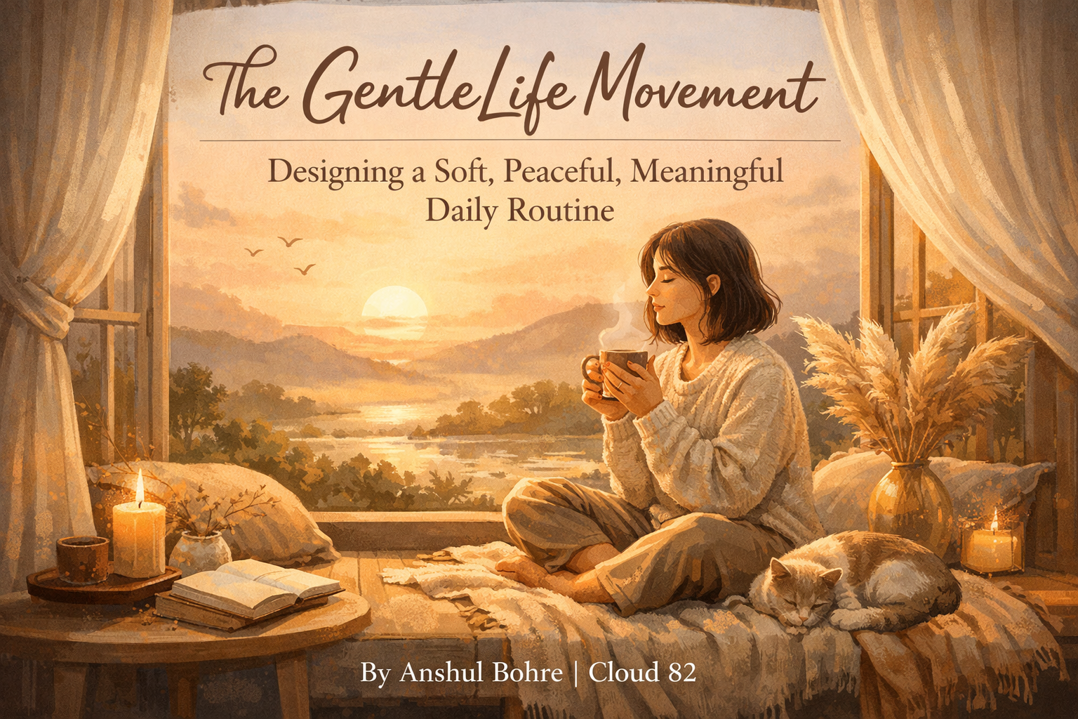 “A soft-living lifestyle guide that teaches you how to create peaceful mornings, meaningful routines, and a calmer inner world. Discover the GentleLife Movement.” Visit now anshulbohre.com