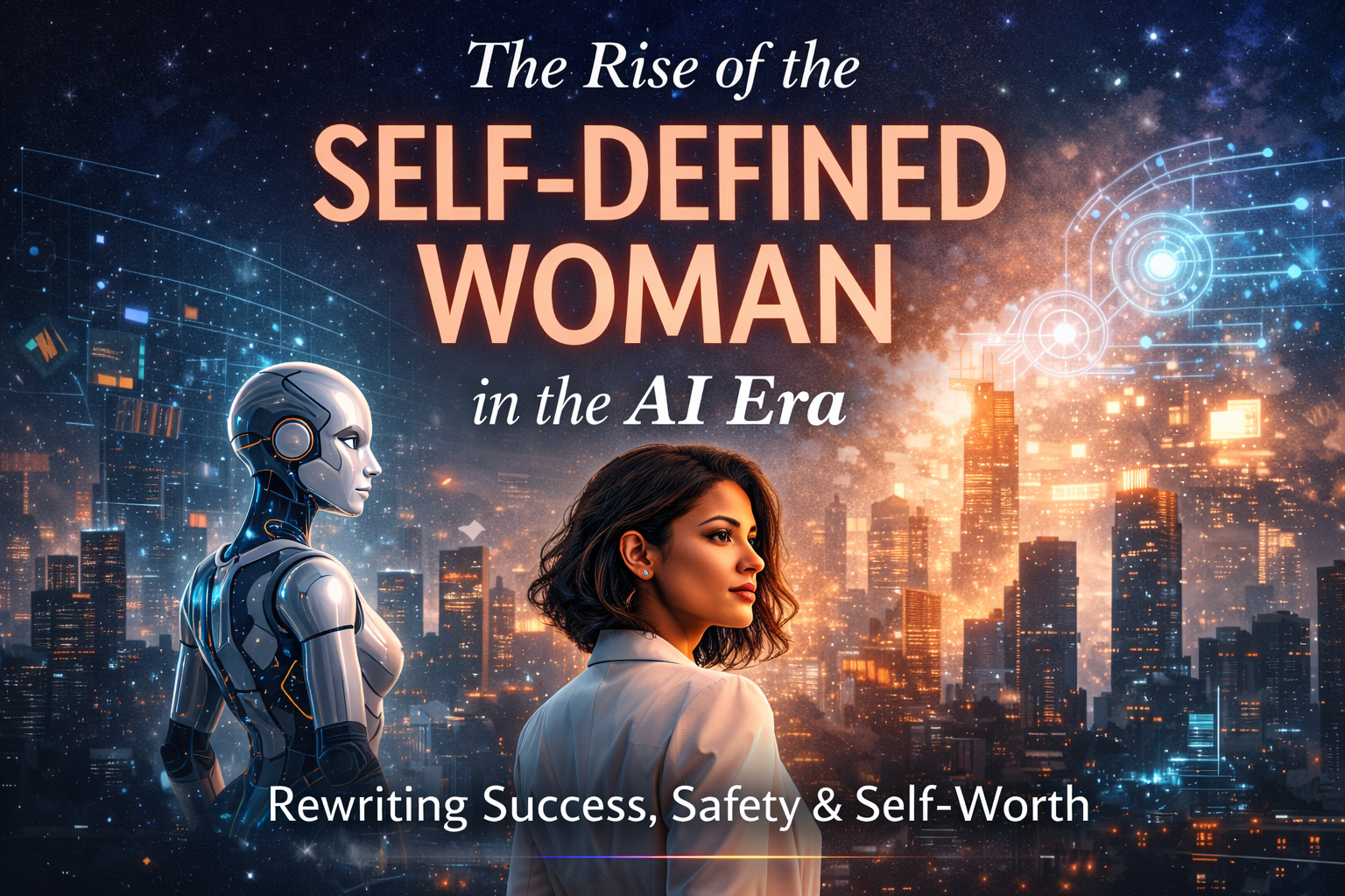 There is a silent shift happening. Artificial Intelligence is no longer just a technological advancement — it is a mirror. It reflects our clarity, our competence, and sometimes, our insecurities. As the Founder of Cloud 82, I’ve been thinking deeply about what this era truly demands from us — especially from emerging leaders, creators, and women stepping into influence. The conversation is often framed around tools. But the real transformation is about identity. In the AI age: • Knowledge is abundant. • Execution is accelerated. • Visibility is amplified. What differentiates people now is not access — it is awareness. Awareness of who you are. Awareness of how you think. Awareness of the value you bring beyond automation. Technology will continue to evolve. The question is: will we evolve with it — consciously? At Cloud 82, I don’t just write about innovation. I write about psychological readiness, digital literacy, and self-defined success. Because the future does not belong to the loudest voice. It belongs to the most aligned one. We are not competing with AI. We are competing with outdated versions of ourselves. Curious to hear your perspective: What inner upgrade has this new era required from you? — Anshul Bohre Founder, Cloud 82 Designed for Depth ✨ #Leadership #ArtificialIntelligence #Founders #DigitalTransformation #PersonalGrowth #WomenInLeadership #FutureOfWork #Cloud82 #AnshulBohre