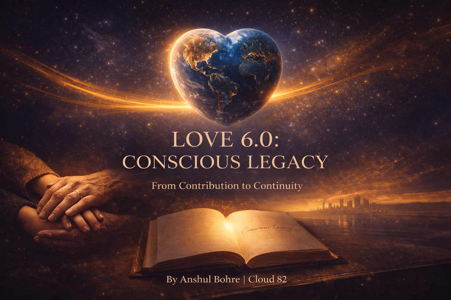 Love has evolved again. It began as instinct. Then emotion. Then expression. Then responsibility. Then contribution. But contribution alone is no longer enough. Today, love stands at a threshold. In a world of acceleration, burnout, and short-term thinking, we are asked a quieter question: What happens to love after us? Introducing Love 6.0: Conscious Legacy — a philosophy that reframes love as stewardship, continuity, and generational responsibility. This is not love as intensity. Not love as performance. Not love as possession. This is love designed to outlive us. From relationships to leadership, from culture to systems, Love 6.0 explores how what we protect, sustain, and normalize becomes someone else’s inheritance. The full manifesto is now live. Read. Reflect. Carry it forward. — Anshul Bohre Cloud 82 anshulbohre.com Designing Conscious Futures #Love6 #ConsciousLegacy #Cloud82 #AnshulBohre