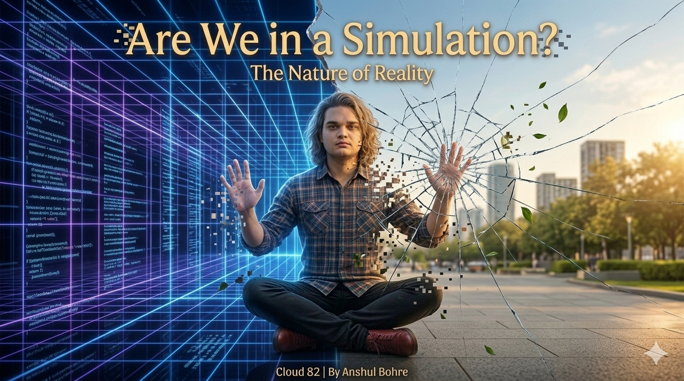 Are We Living in a Simulation? | Consciousness, Lucid Dreams & Reality Explained → Are dreams just imagination—or another level of reality? This video explores quantum consciousness, lucid dreaming, simulation theory, and non-dual awareness in a grounded yet powerful way. From science to philosophy, discover what reality might truly be—and your place within it. By Anshul Bohre | Cloud 82 🌐 anshulbohre.com #Consciousness #Dreams #LucidDreaming #SimulationTheory #Awareness #QuantumReality #AnshulBohre #Cloud82