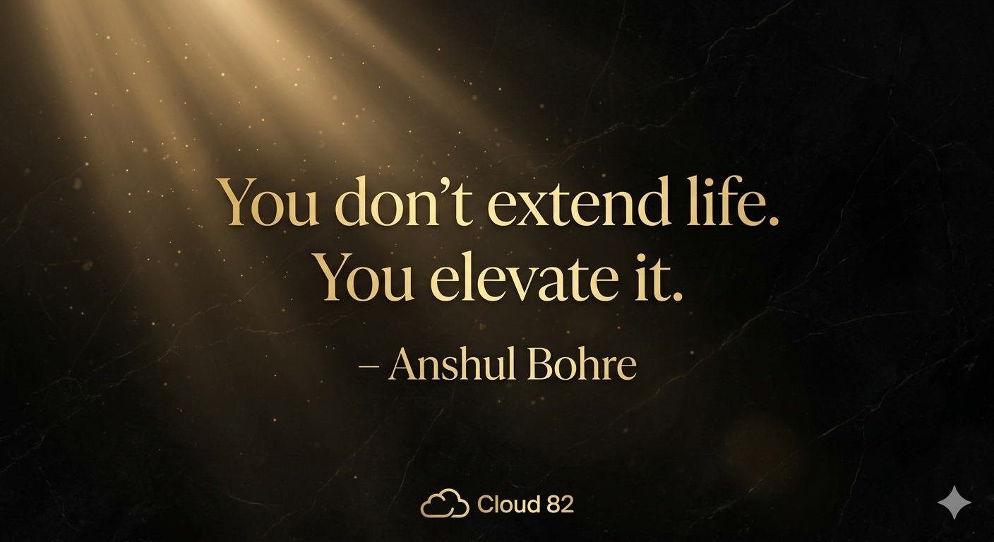 ✨ Cloud 82 What if aging isn’t something you have to accept… but something you can influence? I just published a deep, science-backed exploration into reversing aging, where biology meets lifestyle, and research meets consciousness. From epigenetics to daily habits, this article breaks down how we can slow down—and potentially reshape—the way we age. This isn’t about chasing youth. It’s about elevating life. 🌌 Read now: anshulbohre.com/blog #Cloud82 #ReverseAging #Longevity #Biohacking #HumanPotential #WellnessLifestyle #MindBodyConnection