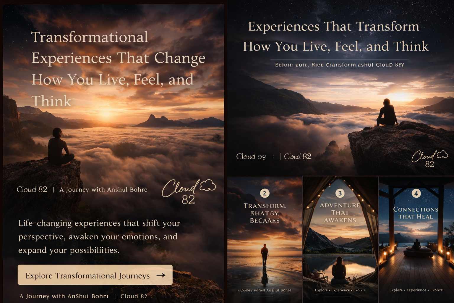 Stop existing. Start experiencing. Because the right moment doesn’t just pass… it changes you. ☁️ Cloud 82 | Anshul Bohre anshulbohre.com/contact #TransformYourLife #Cloud82 #AnshulBohre #ExperienceMore