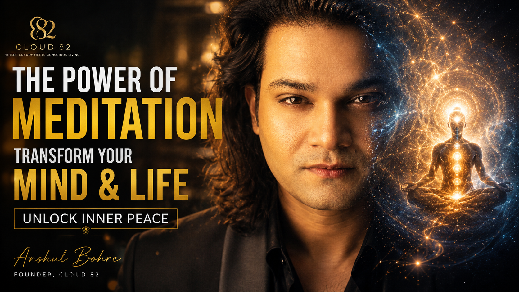 Silence is no longer empty — it is healing. ✨ In a world full of noise, pressure, and endless distractions, meditation offers something rare: clarity, emotional balance, and inner peace. My latest article explores how meditation transforms mental health, reduces stress, and reconnects us with ourselves through mindful living. True success begins within. Read now on anshulbohre.com 🌍 Powered by Cloud 82. #Meditation #MentalHealth #Cloud82 #Mindfulness #InnerPeace #WellnessJourney #AnshulBohre #SelfHealing #MindfulLiving #EmotionalWellness
